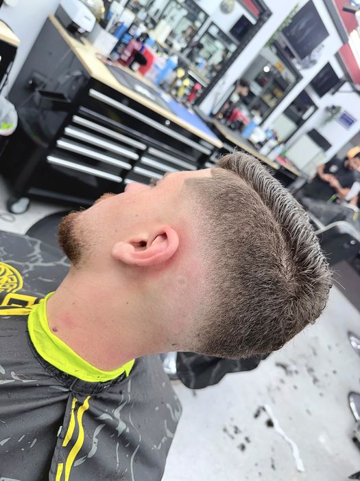 Fade medio con textura arriba